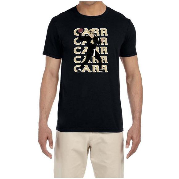 New Orleans Saints Derek Carr T-Shirt - Picture 1 of 4